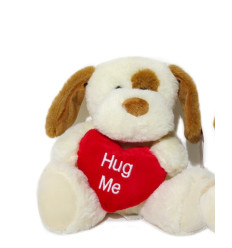 Plush HUG ME Cream Dog 21cm
