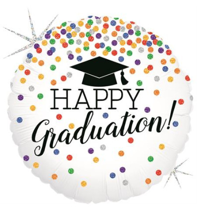 Happy Graduation Foil Balloon