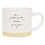 White Thoughtful Words Ceramic Mug Nan