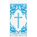 Blue Cross Table cover / Tablecloth