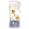 Blue Prayer Beads - First Holy Communion