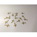 Gold Cross Confetti - 10g box