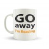 Go Away I'm Reading Mug