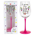 Just Saying Wine Glass Rules