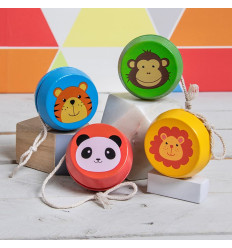 Wooden Animal Yo-yo. Retro Toy!