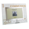First Communion Glass Script Frame 6"x4"