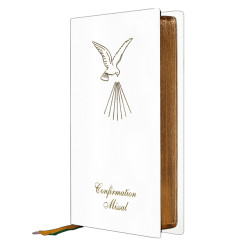 White Confirmation Missal Book