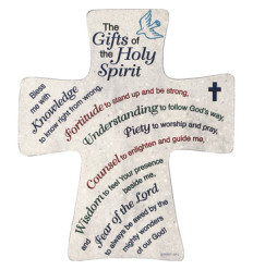 Gifts Of The Holy Spirit Mini Cross