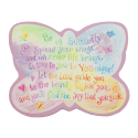 Be a Butterfly, Children's Wooden Prayer Plaque