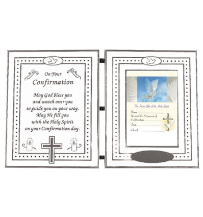 Folding photo frame for CONFIRMATION