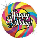 Birthday Lollipop Foil Balloon 18 inch