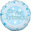 On Your Christening Boy Foil Balloon - 18 inch