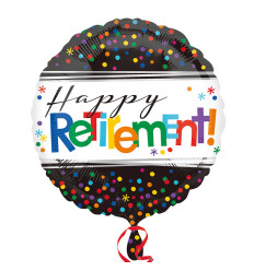 Officially Retired Retirement Foil Balloon - 18 inch