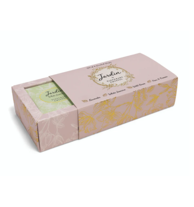Tipperary Crystal Jardin S/4 Scented Soap Set