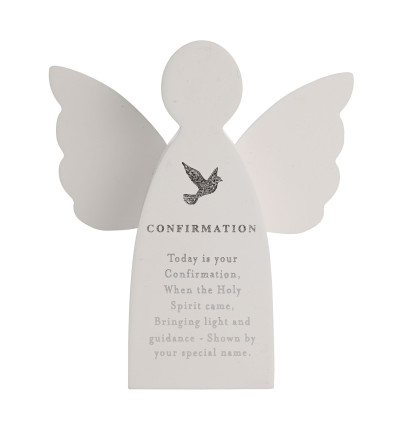 Wooden CONFIRMATION Angel