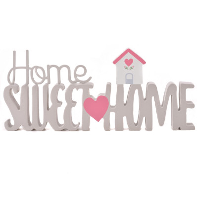 `Home sweet home` sign