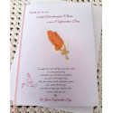 CONFIRMATION Personalised Card Pink Dove