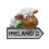 Fridge Magnet With Sheep And Ireland Road Sign