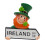 Fridge Magnet With Lep Holding Ireland Road Sign