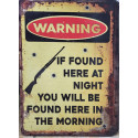 Funny Vintage Sign Wall Plaque for Decor If found here