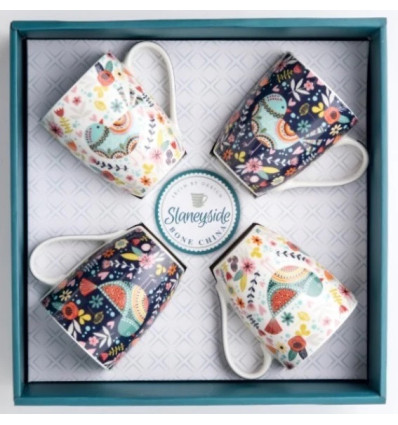 Slaneyside Set of 4 Mugs Birds