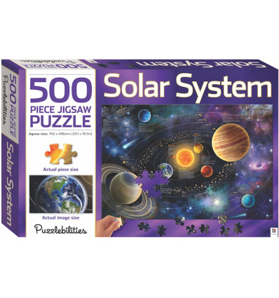 Puzzlebilities Solar System 500-Piece Jigsaw puzzle