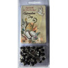 Black Rosary Prayer Beads - CONFIRMATION