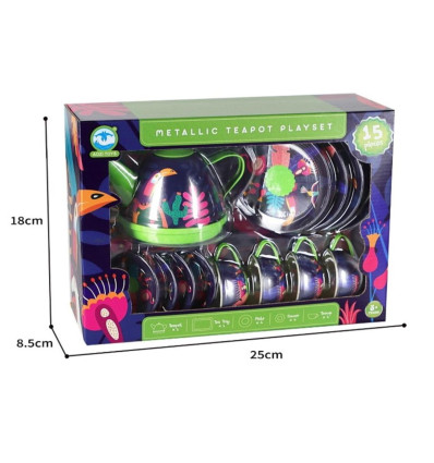 Metallic Tea Set