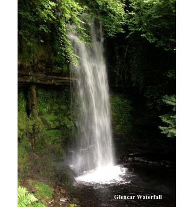 Glencar Waterfall - blank card