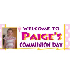 Communion Girl Banner