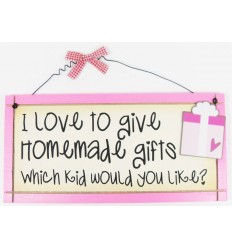 Homemade Gifts Wooden Plaque
